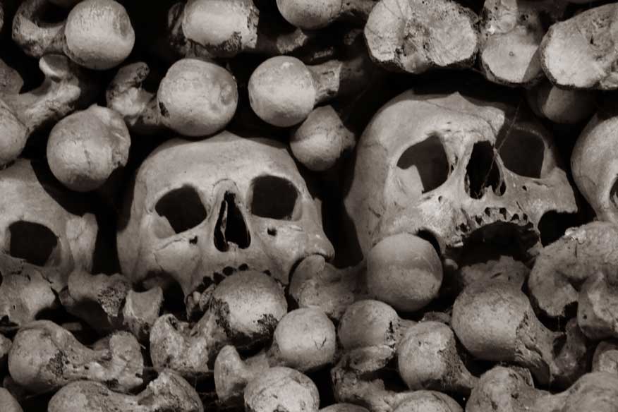 Sedlec Ossuary - human remains - scary destinations - terrifying places