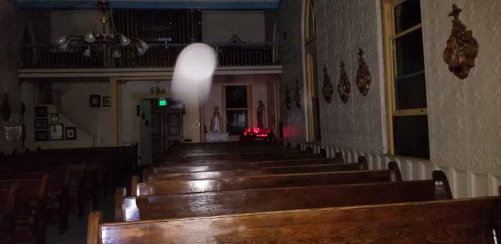 debunking ghost myths - spirit in church - supernatural chronicles