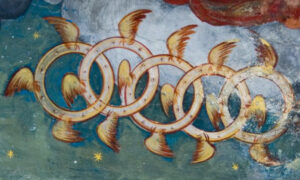 artistic painting of ezekiel's wheel - book of ezekiel - supernatural chronicles
