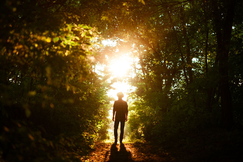 free will - determinism - person walking into the light - supernatural chronicles
