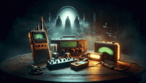 Ghost investigation equipment used by Yooper Paranormal in Upper Peninsula hauntings