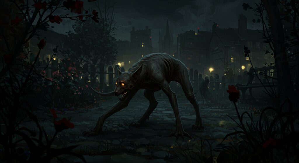 Cryptid sightings 2025 of creepy unexplained creatures caught on camera in urban settings